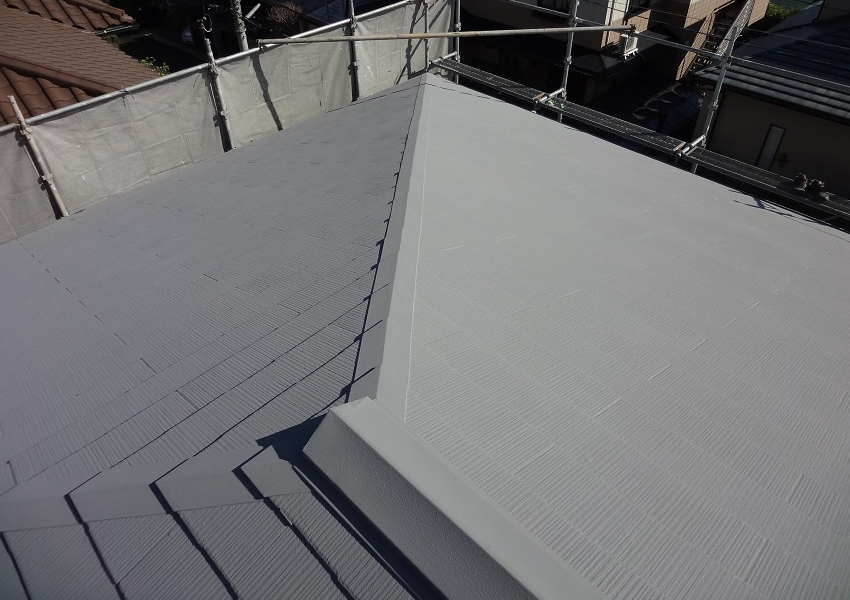 屋根ガイナ塗装7施工例