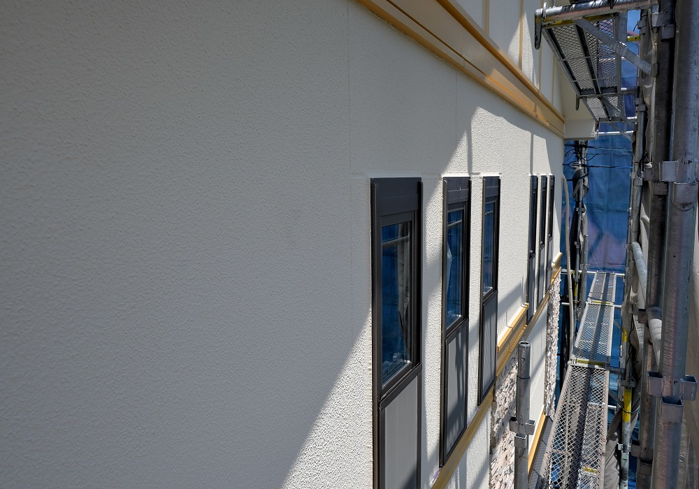 サイディング7外壁ガイナ塗装完成