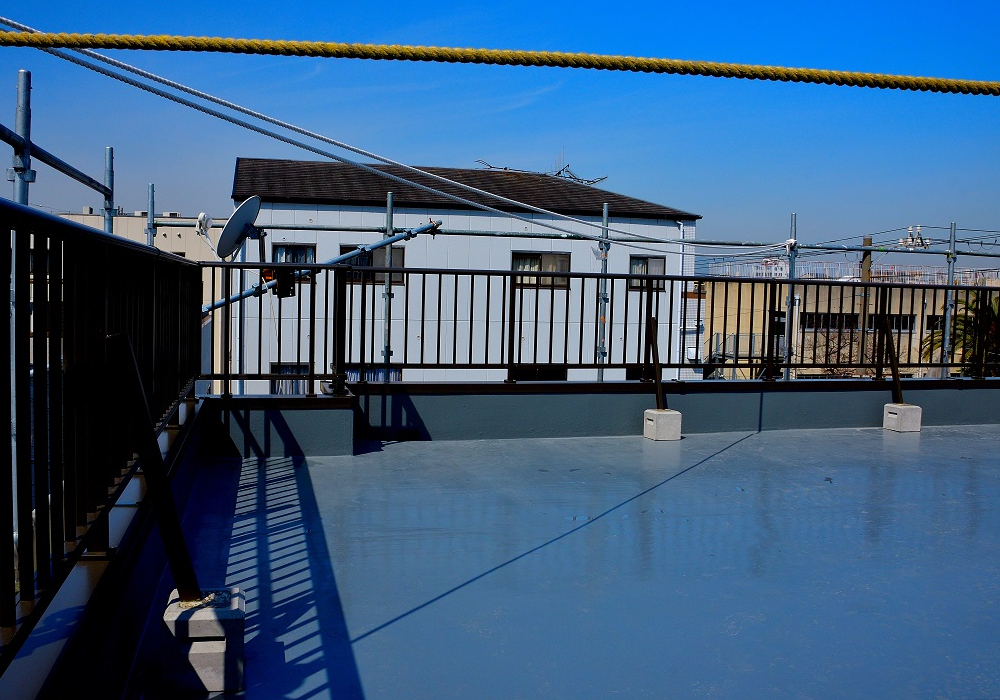 屋上防水工事完工