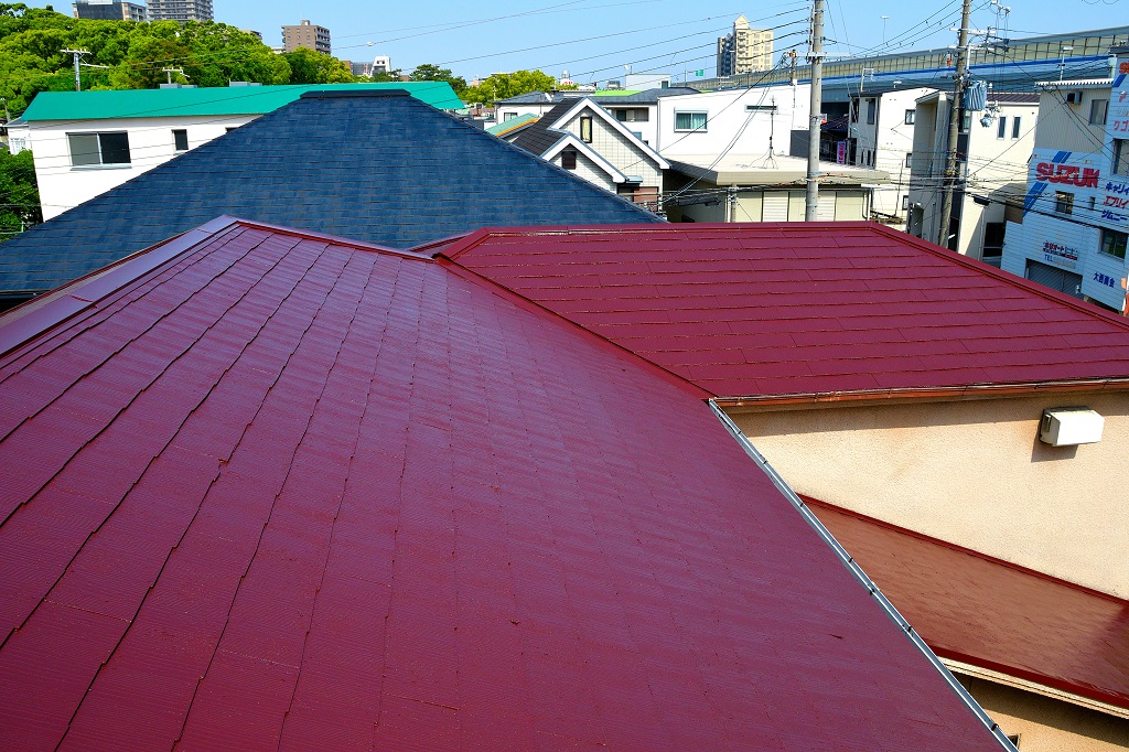 ファインパーフェクトベスト 屋根塗装