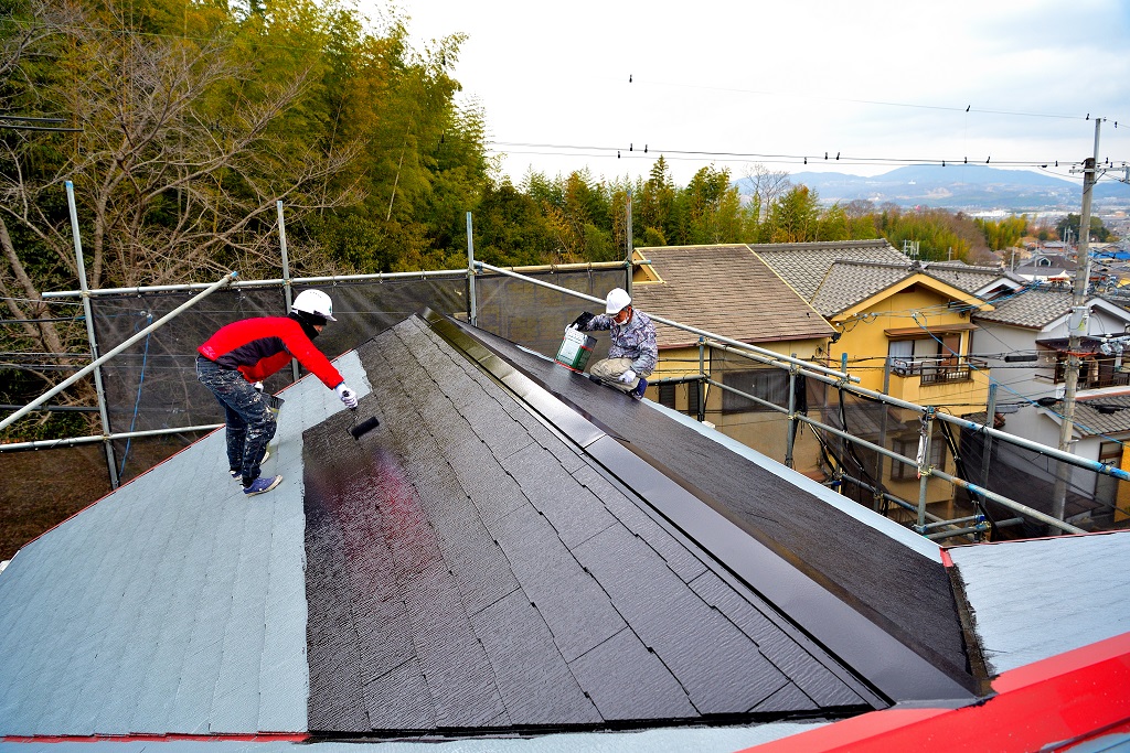 屋根塗装 スーパーシャネツサーモF