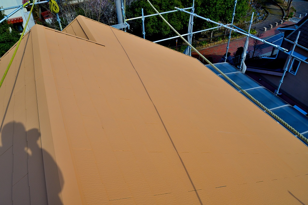 川西市 屋根塗装