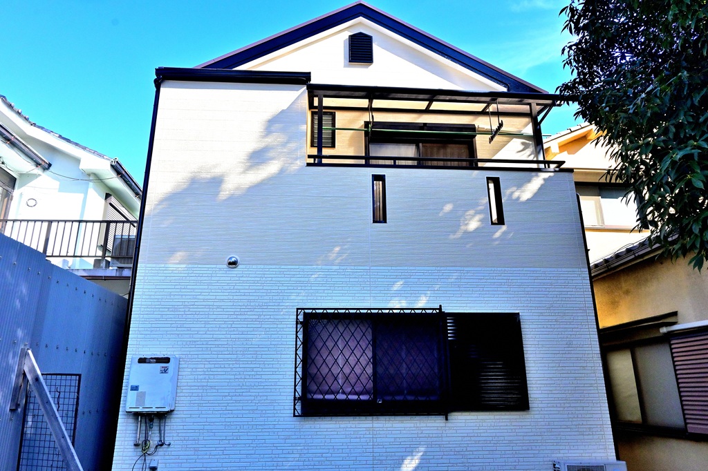 ダブルトーン工法塗装完成