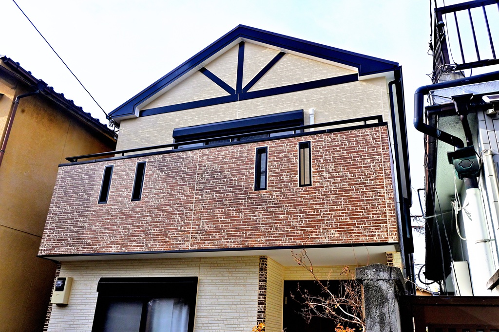 ダブルトーン工法塗装完成